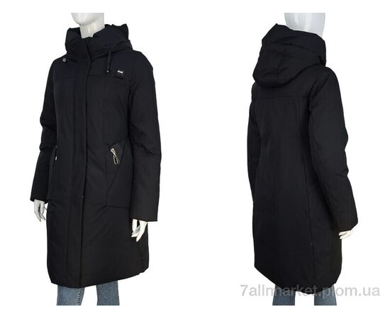 Пальто жіноче Зима 328-01 black (5 шт. р.сітка46-54) "П2П Design" недорого оптом від прямого постачальника, зображення 3 Пальто жіноче Зима 328-01 black (5 шт. р.сітка46-54) "П2П Design" недорого оптом від прямого постачальника, зображення 3