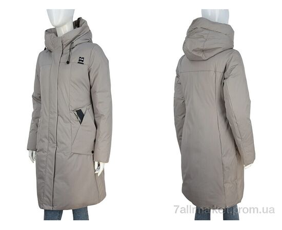 Пальто жіноче Зима 328-02 d.beige (5 шт. р.сітка46-54) "П2П Design" недорого оптом від прямого постачальника, зображення 3 Пальто жіноче Зима 328-02 d.beige (5 шт. р.сітка46-54) "П2П Design" недорого оптом від прямого постачальника, зображення 3