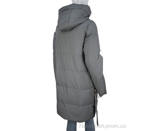 Пальто жіноче Зима 329-04 grey (5 шт. р.сітка46-54) "П2П Design" недорого оптом від прямого постачальника, зображення 2 Пальто жіноче Зима 329-04 grey (5 шт. р.сітка46-54) "П2П Design" недорого оптом від прямого постачальника, зображення 2