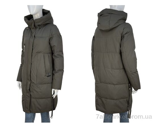 Пальто жіноче Зима 329-05 khaki (5 шт. р.сітка46-54) "П2П Design" недорого оптом від прямого постачальника, зображення 3 Пальто жіноче Зима 329-05 khaki (5 шт. р.сітка46-54) "П2П Design" недорого оптом від прямого постачальника, зображення 3