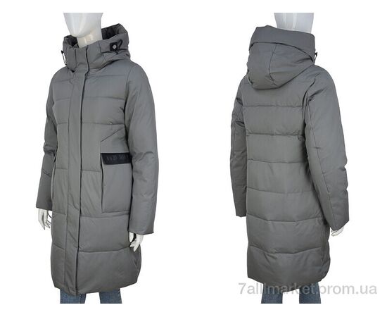 Пальто жіноче Зима 331-02 grey (5 шт. р.сітка46-54) "П2П Design" недорого оптом від прямого постачальника, зображення 3 Пальто жіноче Зима 331-02 grey (5 шт. р.сітка46-54) "П2П Design" недорого оптом від прямого постачальника, зображення 3