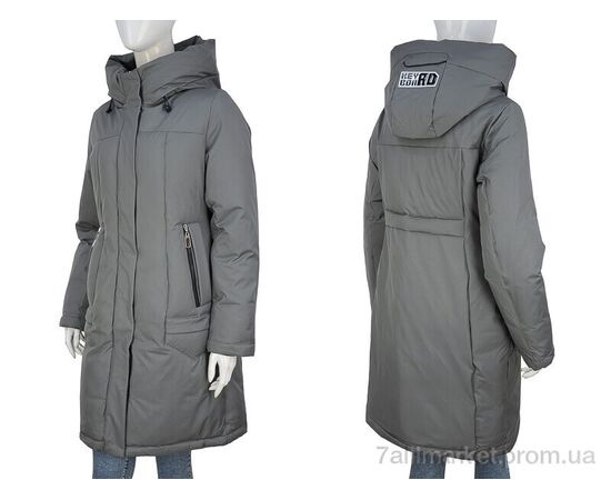 Пальто жіноче Зима 322-02 grey (5 шт. р.сітка46-54) "П2П Design" недорого оптом від прямого постачальника, зображення 3 Пальто жіноче Зима 322-02 grey (5 шт. р.сітка46-54) "П2П Design" недорого оптом від прямого постачальника, зображення 3