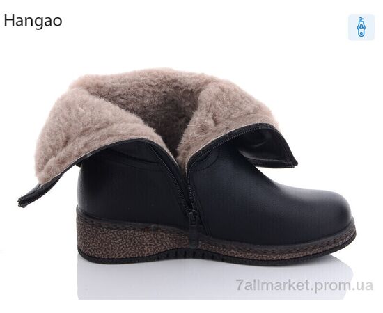 Чоботи жіночі зручні Зима K957-1 (8 пар р.37-42) "LR.Brother" недорого оптом від прямого постачальника, зображення 3