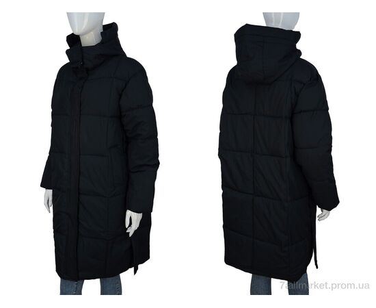 Пальто женское Зима 2392 black (4 шт. р.сетка M-2XL) "Turn Hug" недорого оптом от прямого поставщика, изображение 3 Фотография Пальто женское Зима 2392 black (4 шт. р.сетка M-2XL) "Turn Hug" недорого оптом от прямого поставщика, изображение 3