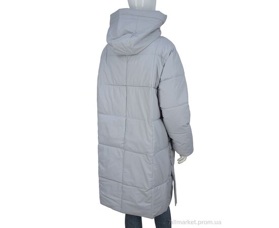 Пальто жіноче Зима 2392 grey (4 шт. р.сіткаM-2XL) "Turn Hug" недорого оптом від прямого постачальника, зображення 2 Пальто жіноче Зима 2392 grey (4 шт. р.сіткаM-2XL) "Turn Hug" недорого оптом від прямого постачальника, зображення 2