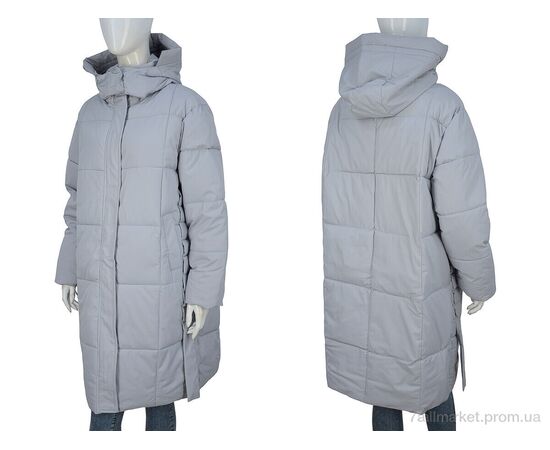 Пальто жіноче Зима 2392 grey (4 шт. р.сіткаM-2XL) "Turn Hug" недорого оптом від прямого постачальника, зображення 3 Пальто жіноче Зима 2392 grey (4 шт. р.сіткаM-2XL) "Turn Hug" недорого оптом від прямого постачальника, зображення 3