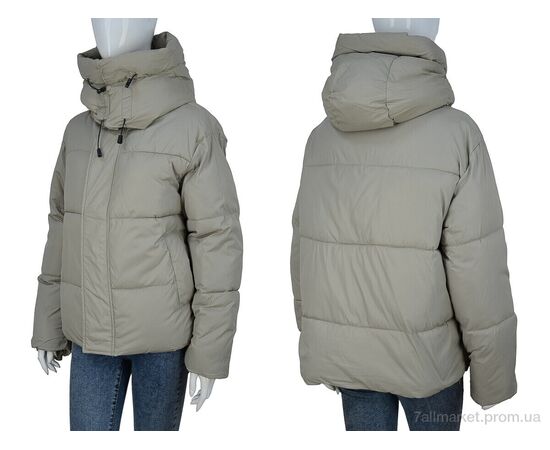 Фотография Куртка женская Зима 980 green (4 шт. р.сетка M-2XL) "Turn Hug" недорого оптом от прямого поставщика, изображение 3
