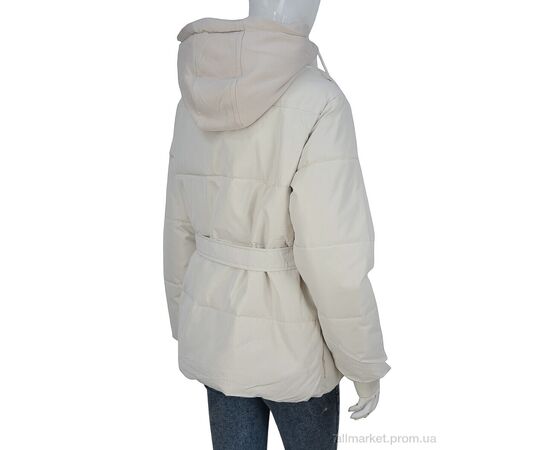 Фотография Куртка женская Зима 8823 beige (4 шт. р.сетка M-2XL) "Turn Hug" недорого оптом от прямого поставщика, изображение 2