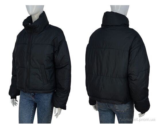 Куртка жіноча Зима 1911 black (4 шт. р.сіткаM-2XL) "Turn Hug" недорого оптом від прямого постачальника, зображення 3