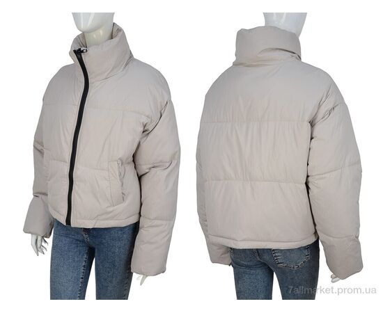 Куртка жіноча Зима 1911 l.grey (4 шт. р.сіткаM-2XL) "Turn Hug" недорого оптом від прямого постачальника, зображення 3