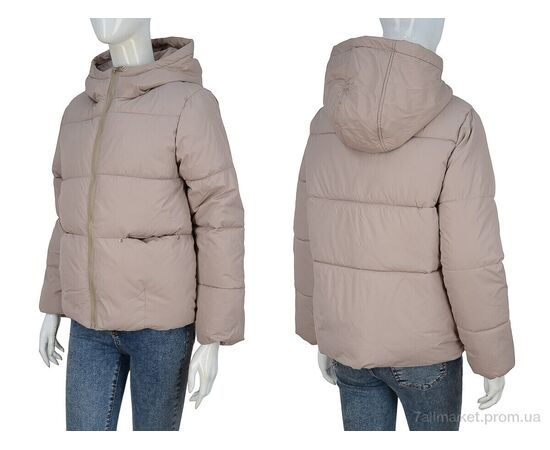 Куртка жіноча Зима 2305 beige (4 шт. р.сіткаM-2XL) "Turn Hug" недорого оптом від прямого постачальника, зображення 3