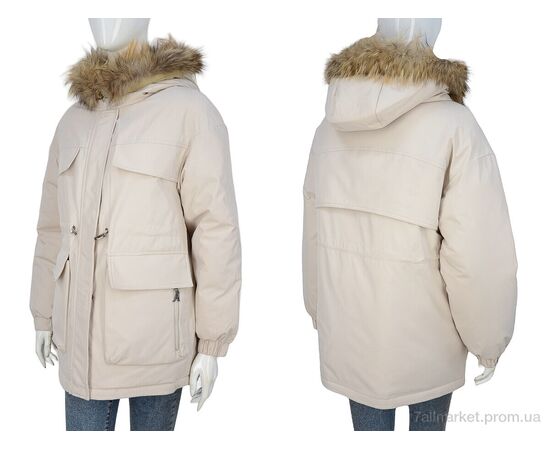 Куртка женская Зима 9092 beige (4 шт. р.сетка S-XL) "Hope" недорого оптом от прямого поставщика, изображение 3 Фотография Куртка женская Зима 9092 beige (4 шт. р.сетка S-XL) "Hope" недорого оптом от прямого поставщика, изображение 3