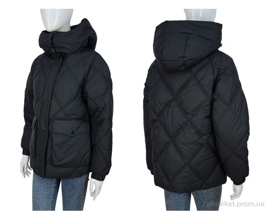 Куртка женская Зима 9012 black (4 шт. р.сетка S-XL) "Hope" недорого оптом от прямого поставщика, изображение 3 Фотография Куртка женская Зима 9012 black (4 шт. р.сетка S-XL) "Hope" недорого оптом от прямого поставщика, изображение 3