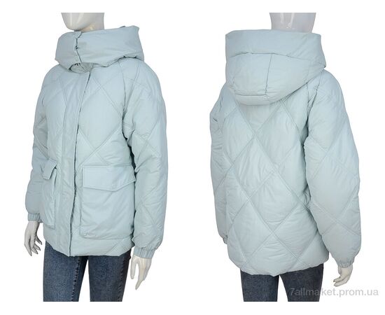 Куртка женская Зима 9012 sky blue (4 шт. р.сетка S-XL) "Hope" недорого оптом от прямого поставщика, изображение 3 Фотография Куртка женская Зима 9012 sky blue (4 шт. р.сетка S-XL) "Hope" недорого оптом от прямого поставщика, изображение 3