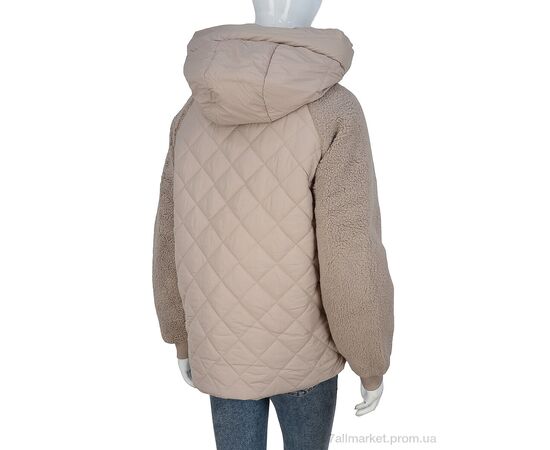Куртка жіноча Весна/осінь 2308 brown (4 шт. р.сіткаM-2XL) "Hope" недорого оптом від прямого постачальника, зображення 2