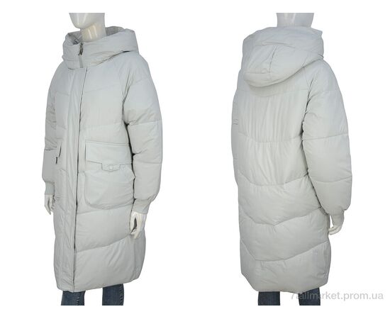 Пальто женское Зима 9011 l.grey (5 шт. р.сетка S-2XL) "Hope" недорого оптом от прямого поставщика, изображение 3 Фотография Пальто женское Зима 9011 l.grey (5 шт. р.сетка S-2XL) "Hope" недорого оптом от прямого поставщика, изображение 3