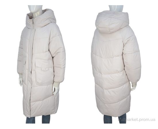 Пальто женское Зима 9011 beige (5 шт. р.сетка S-2XL) "Hope" недорого оптом от прямого поставщика, изображение 3 Фотография Пальто женское Зима 9011 beige (5 шт. р.сетка S-2XL) "Hope" недорого оптом от прямого поставщика, изображение 3