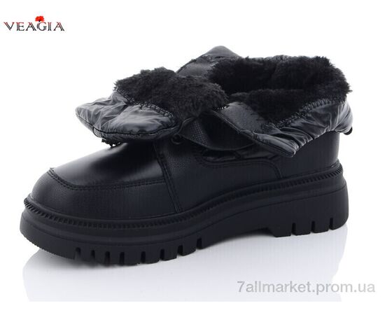 Фотография Ботинки женские стильные зима YFS26 black (6 пар р.36-41) "Veagia-ADA" недорого оптом от прямого поставщика, изображение 2