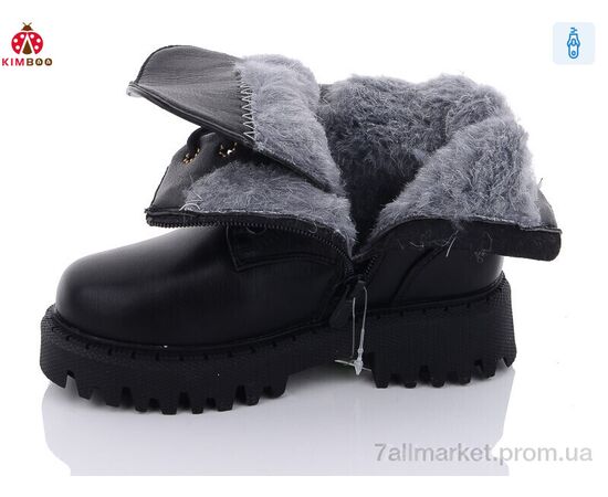Черевики дитячі зручні Зима A2321-2A (8 пар р.27-32) "KIMBOO" недорого оптом від прямого постачальника, зображення 2