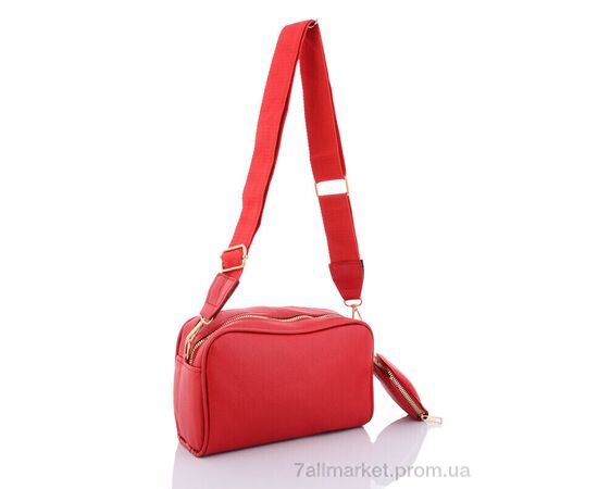 Жіноча сумка 2132-6 red 13*21*9 см, "David Polo" недорого оптом від прямого постачальника, зображення 2 Жіноча сумка 2132-6 red 13*21*9 см, "David Polo" недорого оптом від прямого постачальника, зображення 2