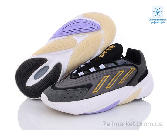 Кросівки жіночі модні Весна/осінь B202-2 світловідбивач (8 пар р.36-41) "Olimp" недорого оптом від прямого постачальника, зображення 2