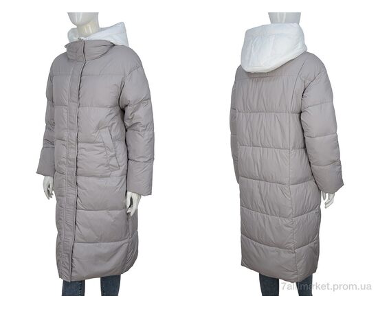 Пальто жіноче Зима 9108 grey-4 (4 шт. р.сіткаS-XL) "Hope" недорого оптом від прямого постачальника, зображення 3 Пальто жіноче Зима 9108 grey-4 (4 шт. р.сіткаS-XL) "Hope" недорого оптом від прямого постачальника, зображення 3