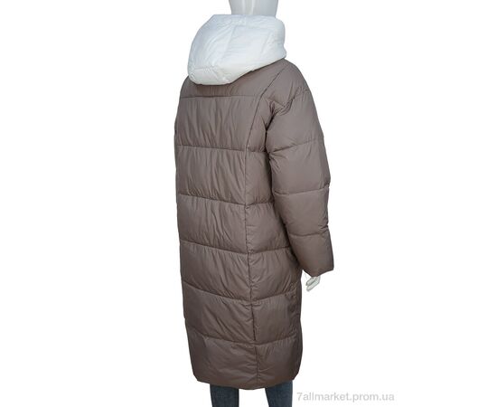 Пальто женское Зима 9108 coffee-4 (4 шт. р.сетка S-XL) "Hope" недорого оптом от прямого поставщика, изображение 2 Фотография Пальто женское Зима 9108 coffee-4 (4 шт. р.сетка S-XL) "Hope" недорого оптом от прямого поставщика, изображение 2