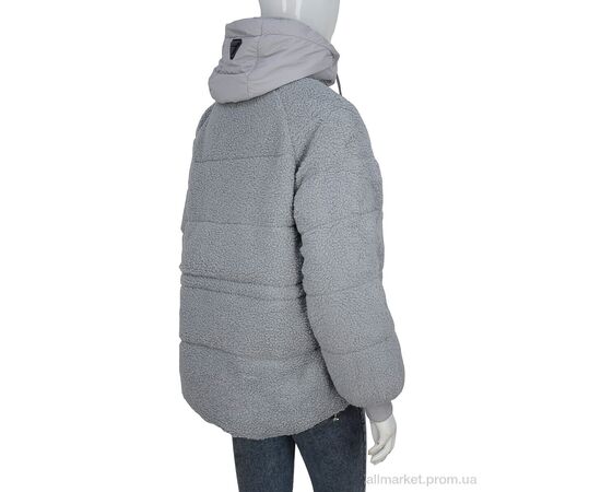 Фотография Куртка женская Зима 8071 grey (4 шт. р.сетка M-2XL) "Hope" недорого оптом от прямого поставщика, изображение 2