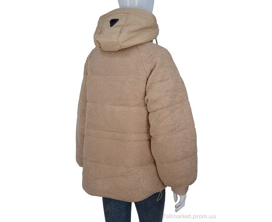 Фотография Куртка женская Зима 8071 d.beige (4 шт. р.сетка M-2XL) "Hope" недорого оптом от прямого поставщика, изображение 2