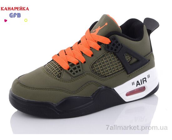 Фотография Кроссовки детские модные Весна/осень A8-10 (8 пар р.33-38) "GFB-Канарейка" недорого оптом от прямого поставщика, изображение 2