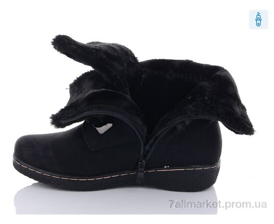 Черевики жіночі стильні Зима H869-X (6 пар р.41-44) "Коронате" недорого оптом від прямого постачальника, зображення 2