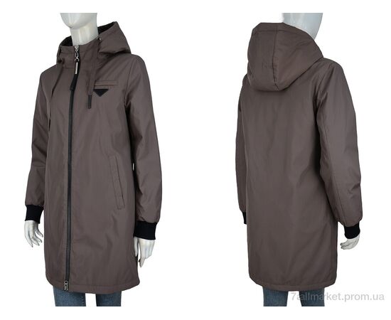 Фотография Куртка женская Весна/осень 22-10 coffee (5 шт. р.сетка S-2XL) "Hope" недорого оптом от прямого поставщика, изображение 3