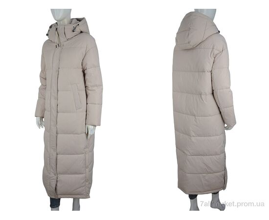 Фотография Пальто женское Зима H150 beige (5 шт. р.сетка S-2XL) "Hope" недорого оптом от прямого поставщика, изображение 3