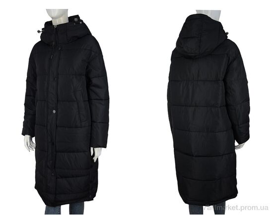 Пальто женское Зима H950 black (5 шт. р.сетка S-2XL) "Hope" недорого оптом от прямого поставщика, изображение 3 Фотография Пальто женское Зима H950 black (5 шт. р.сетка S-2XL) "Hope" недорого оптом от прямого поставщика, изображение 3