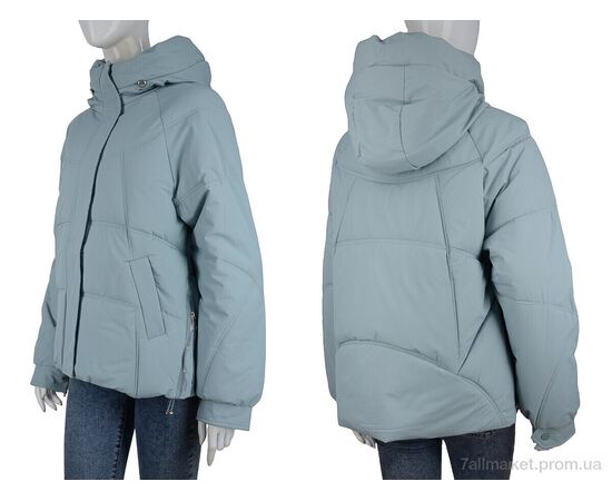 Фотография Куртка женская Весна/осень 8107 blue (5 шт. р.сетка S-2XL) "Hope" недорого оптом от прямого поставщика, изображение 3