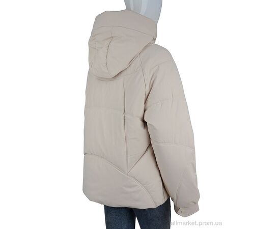 Куртка женская Весна/осень 8107 beige (5 шт. р.сетка S-2XL) "Hope" недорого оптом от прямого поставщика, изображение 2 Фотография Куртка женская Весна/осень 8107 beige (5 шт. р.сетка S-2XL) "Hope" недорого оптом от прямого поставщика, изображение 2