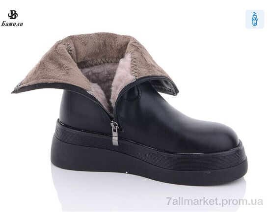 Черевики жіночі стильні Зима C111-8 (6 пар р.36-40) "Башили" недорого оптом від прямого постачальника, зображення 2