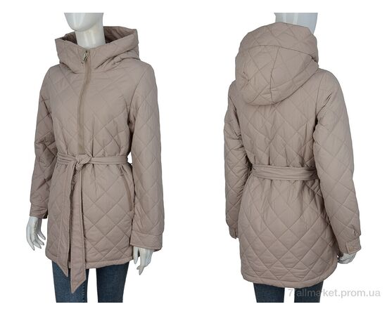 Фотография Куртка женская Весна/осень 3078 beige (4 шт. р.сетка M-2XL) "Hope" недорого оптом от прямого поставщика, изображение 3