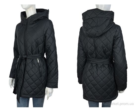 Фотография Куртка женская Весна/осень 3078 black (4 шт. р.сетка M-2XL) "Hope" недорого оптом от прямого поставщика, изображение 3