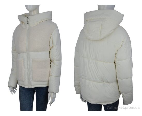 Фотография Куртка женская Зима 8897 l.beige (4 шт. р.сетка M-2XL) "Hope" недорого оптом от прямого поставщика, изображение 3