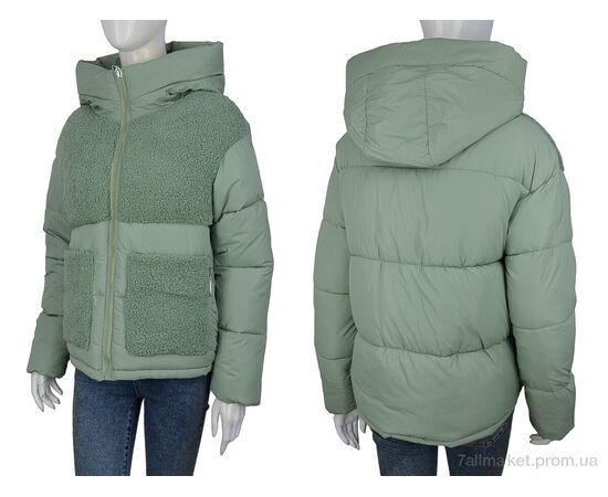 Фотография Куртка женская Зима 8897 green (4 шт. р.сетка M-2XL) "Hope" недорого оптом от прямого поставщика, изображение 3