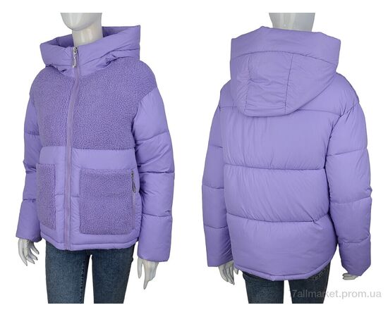Фотография Куртка женская Зима 8897 violet (4 шт. р.сетка M-2XL) "Hope" недорого оптом от прямого поставщика, изображение 3