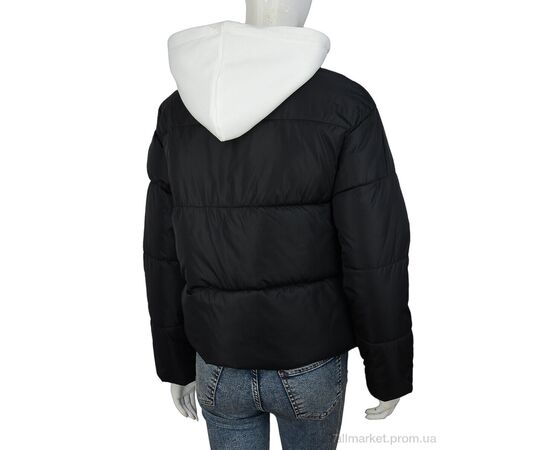 Фотография Куртка женская Весна/осень 2529 black (4 шт. р.сетка M-2XL) "Hope" недорого оптом от прямого поставщика, изображение 2