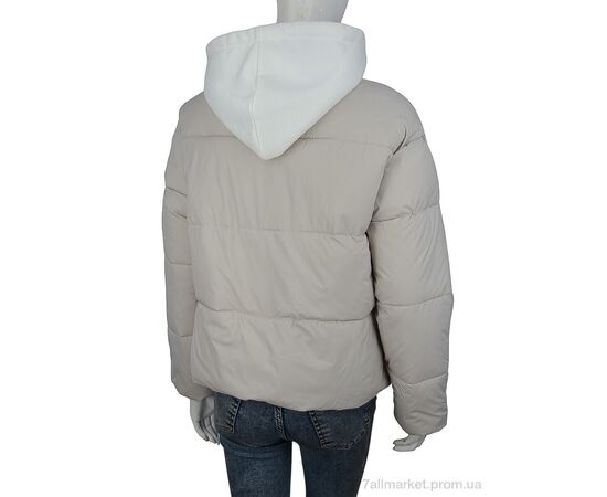 Фотография Куртка женская Весна/осень 2529 grey (4 шт. р.сетка M-2XL) "Hope" недорого оптом от прямого поставщика, изображение 2