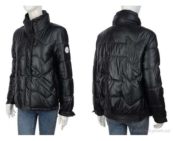 Куртка жіноча Зима 802 black (06955) (5 шт. р.сіткаM-XL) "Obuvok" недорого оптом від прямого постачальника, зображення 3 Куртка жіноча Зима 802 black (06955) (5 шт. р.сіткаM-XL) "Obuvok" недорого оптом від прямого постачальника, зображення 3