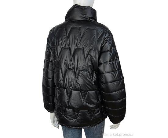 Фотография Куртка женская Зима 005 black (06954) (5 шт. р.сетка 42-48) "Obuvok" недорого оптом от прямого поставщика, изображение 2