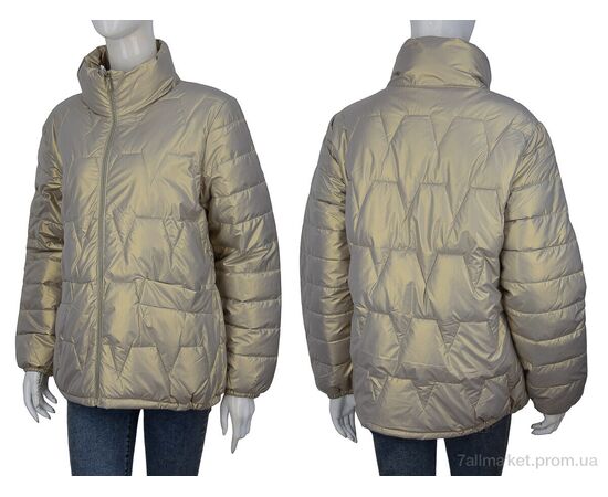 Фотография Куртка женская Зима 005 beige (06954) (5 шт. р.сетка 42-48) "Obuvok" недорого оптом от прямого поставщика, изображение 3