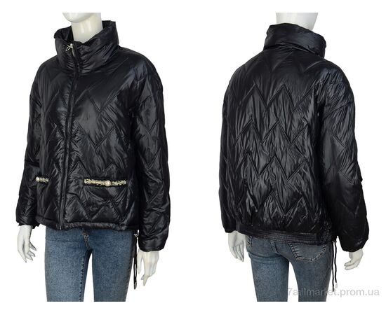 Куртка женская Зима 2127 black (06982) (5 шт. р.сетка M-2XL) "Obuvok" недорого оптом от прямого поставщика, изображение 3 Фотография Куртка женская Зима 2127 black (06982) (5 шт. р.сетка M-2XL) "Obuvok" недорого оптом от прямого поставщика, изображение 3