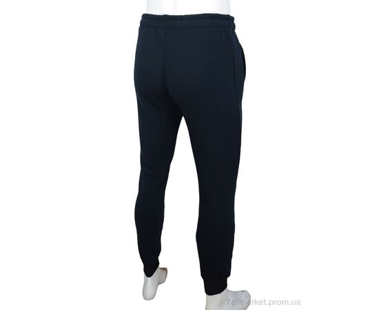 Спортивні штани чоловічі Зима 07005 navy, флис (5 шт. р.сітка48-56) "Obuvok" недорого оптом від прямого постачальника, зображення 2