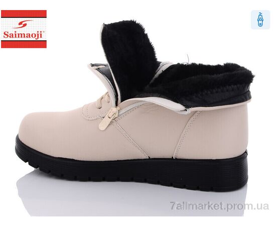 Черевики жіночі стильні Зима B18-5 (8 пар р.37-42) "Saimaoji" недорого оптом від прямого постачальника, зображення 2 Черевики жіночі стильні Зима B18-5 (8 пар р.37-42) "Saimaoji" недорого оптом від прямого постачальника, зображення 2
